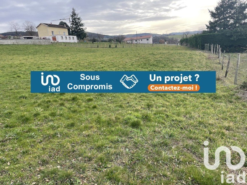 Terrain de 3 680 m² à Châteauneuf (42800)