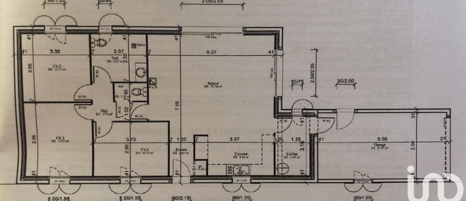 Traditional house 5 rooms of 98 m² in Sainte-Marie-de-Ré (17740)