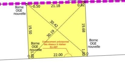 Land of 459 m² in Saint-Jory (31790)