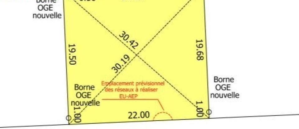 Land of 459 m² in Saint-Jory (31790)