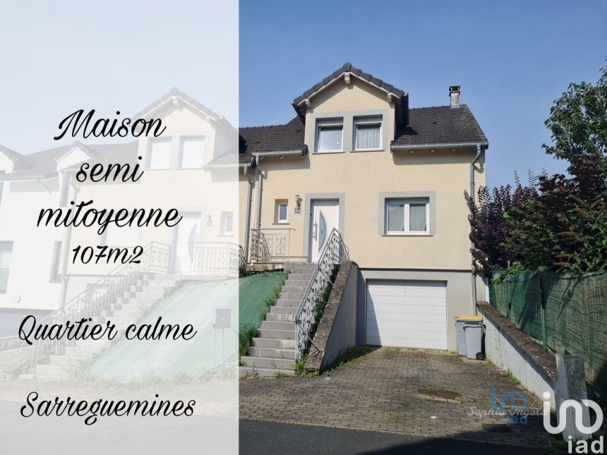 House 5 rooms of 107 m² in Sarreguemines (57200)