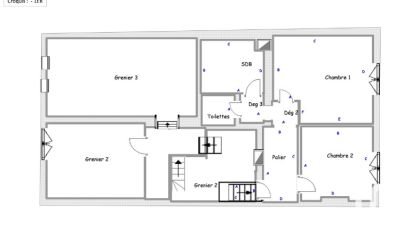 House 5 rooms of 155 m² in Marange-Silvange (57535)