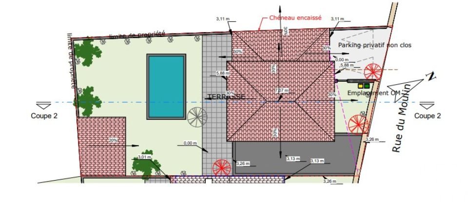 Terrain de 415 m² à Saint-Geniès-de-Fontedit (34480)