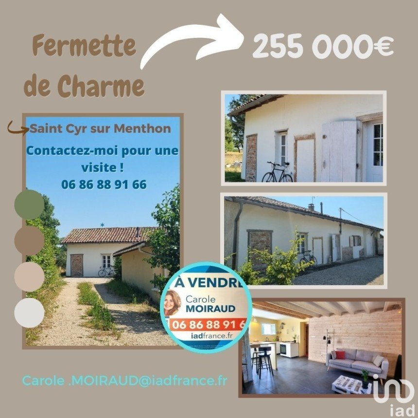 Maison 4 pièces de 116 m² à Saint-Cyr-sur-Menthon (01380)