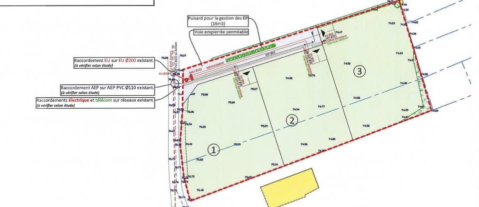 Terrain de 1 035 m² à Plozévet (29710)