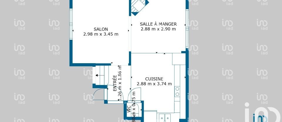 Maison traditionnelle 7 pièces de 120 m² à Châtillon (92320)