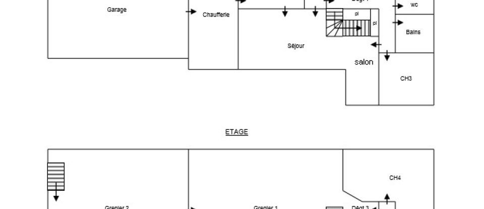 Maison traditionnelle 7 pièces de 126 m² à Kergrist (56300)