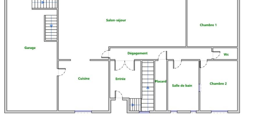 Traditional house 7 rooms of 146 m² in Clohars-Carnoët (29360)