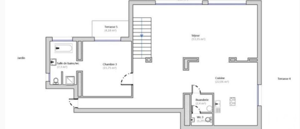 House 4 rooms of 160 m² in Gilette (06830)