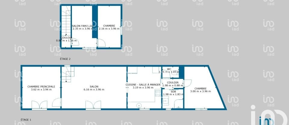 Maison 4 pièces de 89 m² à Nîmes (30900)