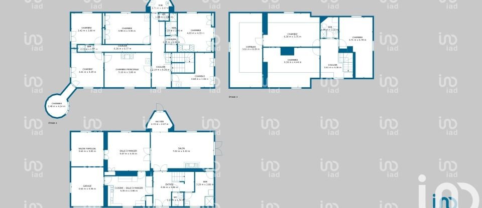 Demeure 13 pièces de 300 m² à Livernon (46320)