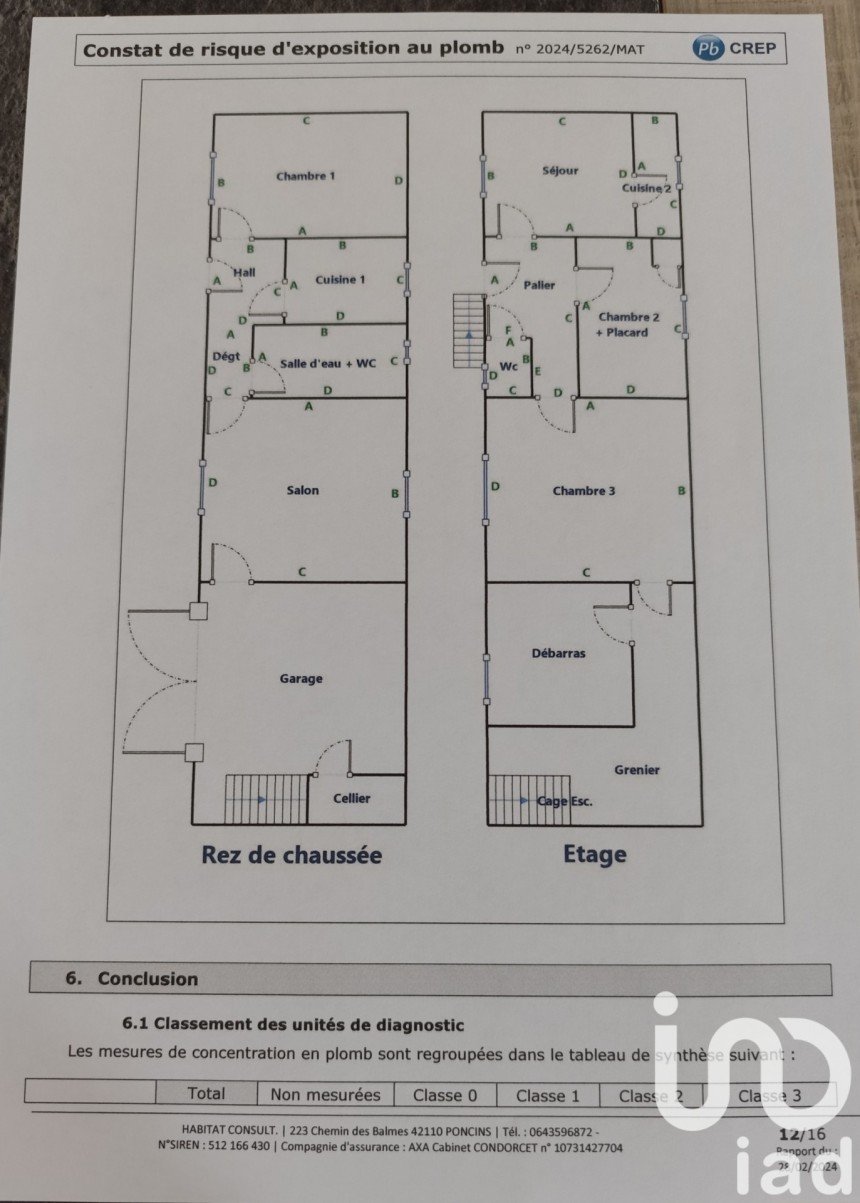 Maison de ville 5 pièces de 111 m² à Marclopt (42210)