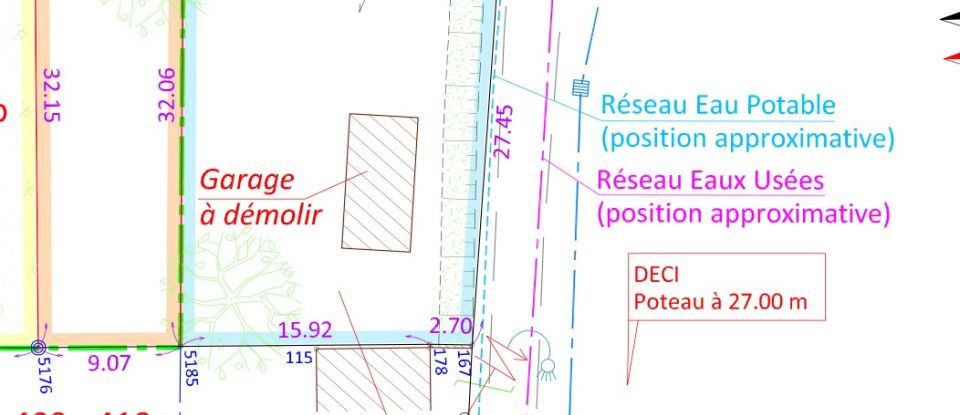 Land of 925 m² in Fondettes (37230)