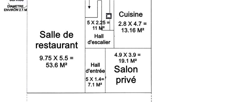 Immeuble de 320 m² à Évaux-les-Bains (23110)