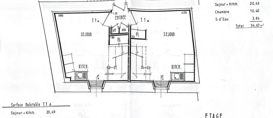 Immeuble de 100 m² à Ploemel (56400)