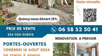 Maison 4 pièces de 60 m² à Quincy-sous-Sénart (91480)