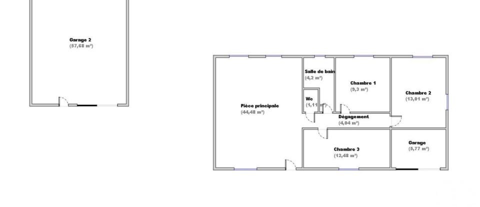 Maison 5 pièces de 88 m² à Jons (69330)