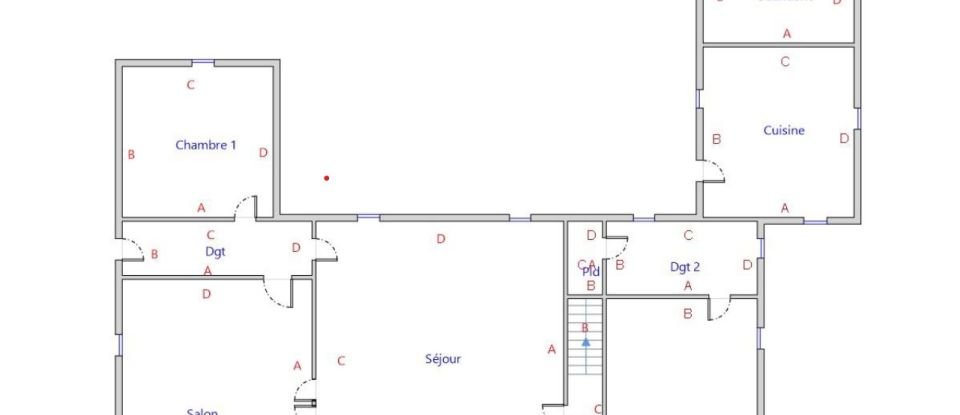 Maison de campagne 13 pièces de 322 m² à Dangeau (28160)