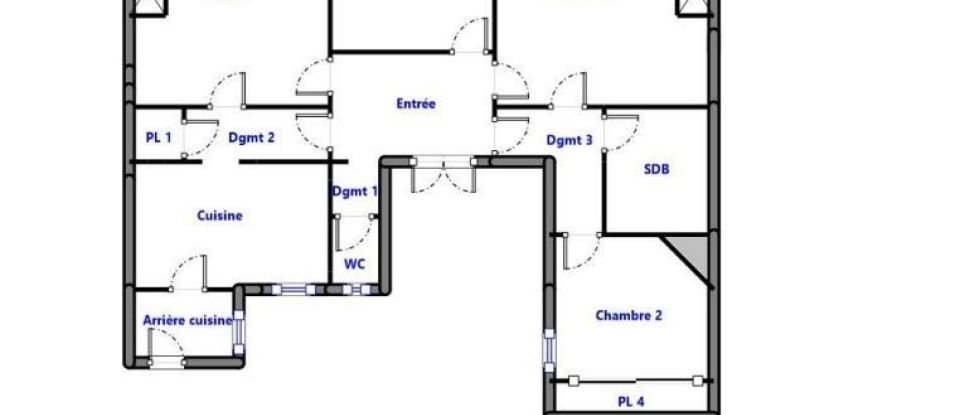 Appartement 4 pièces de 106 m² à Le Havre (76600)