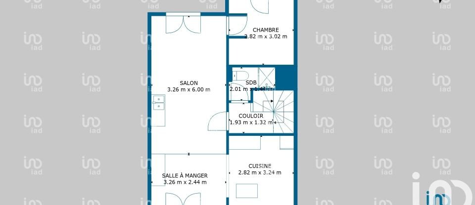 Pavilion 5 rooms of 95 m² in Joué-lès-Tours (37300)