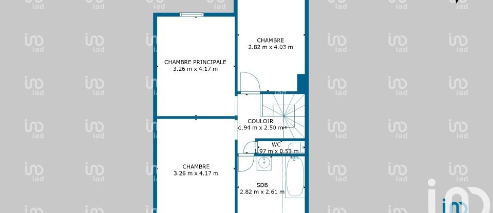 Pavilion 5 rooms of 95 m² in Joué-lès-Tours (37300)