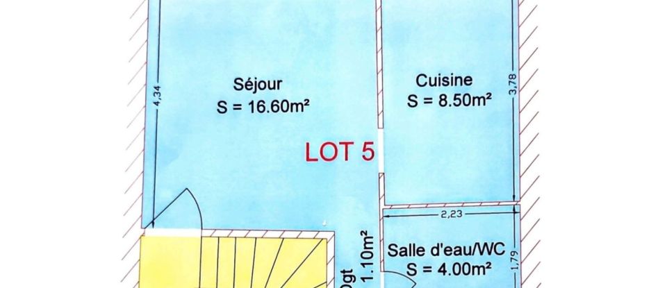 Apartment 1 room of 30 m² in La Seyne-sur-Mer (83500)