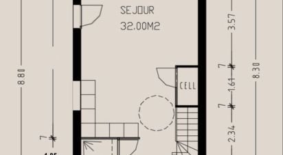 Maison traditionnelle 4 pièces de 70 m² à Rivesaltes (66600)