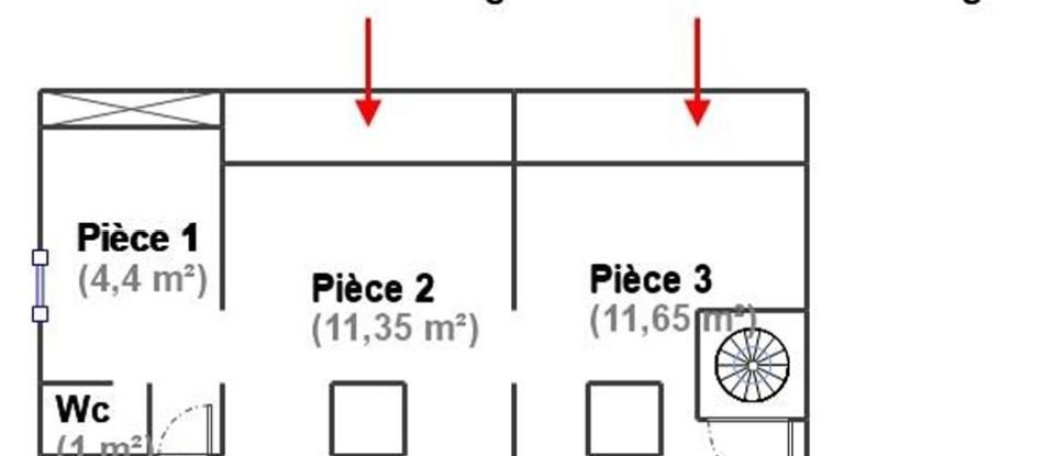 House 6 rooms of 173 m² in Domène (38420)