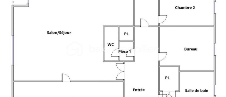 Apartment 8 rooms of 177 m² in Reims (51100)