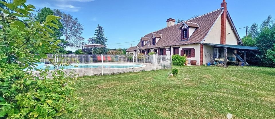 Maison traditionnelle 7 pièces de 165 m² à Pierrefitte-ès-Bois (45360)