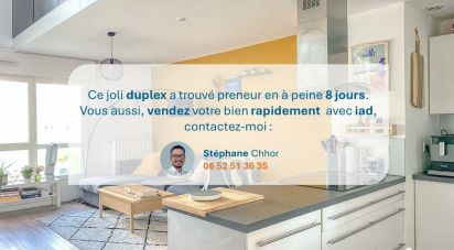 Appartement 2 pièces de 52 m² à Asnières-sur-Seine (92600)