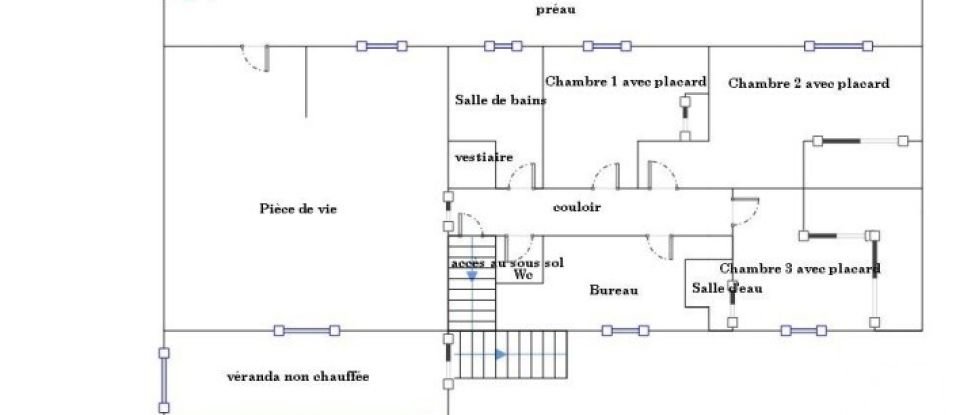 Traditional house 4 rooms of 95 m² in Saint-Julien-les-Villas (10800)