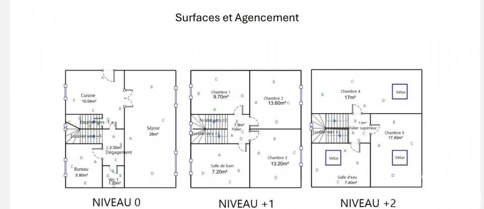 Maison 7 pièces de 155 m² à Argenteuil (95100)