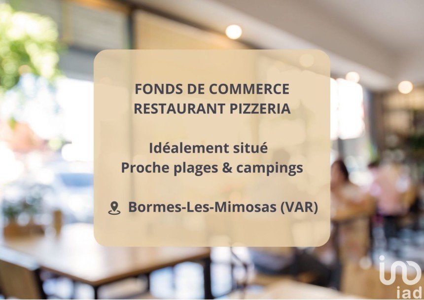 Restaurant of 155 m² in Bormes-les-Mimosas (83230)