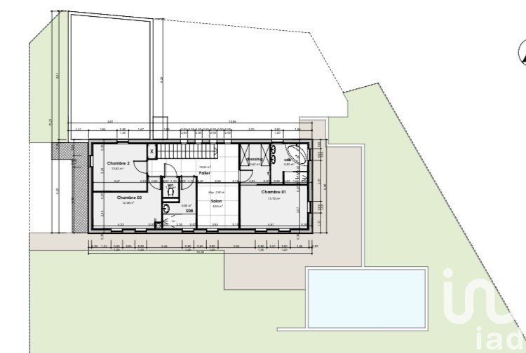 Terrain de 650 m² à Lucenay (69480)