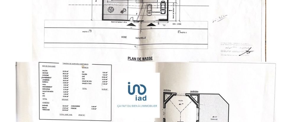 Maison traditionnelle 7 pièces de 156 m² à Sallertaine (85300)