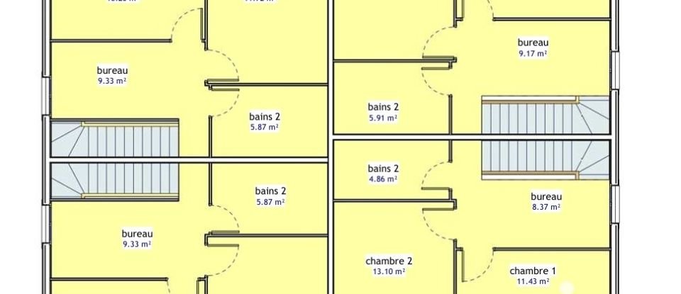 Duplex 3 pièces de 78 m² à Valdahon (25800)