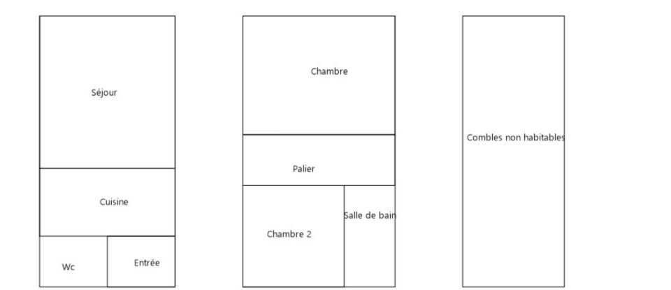 Maison traditionnelle 3 pièces de 50 m² à Sarzeau (56370)