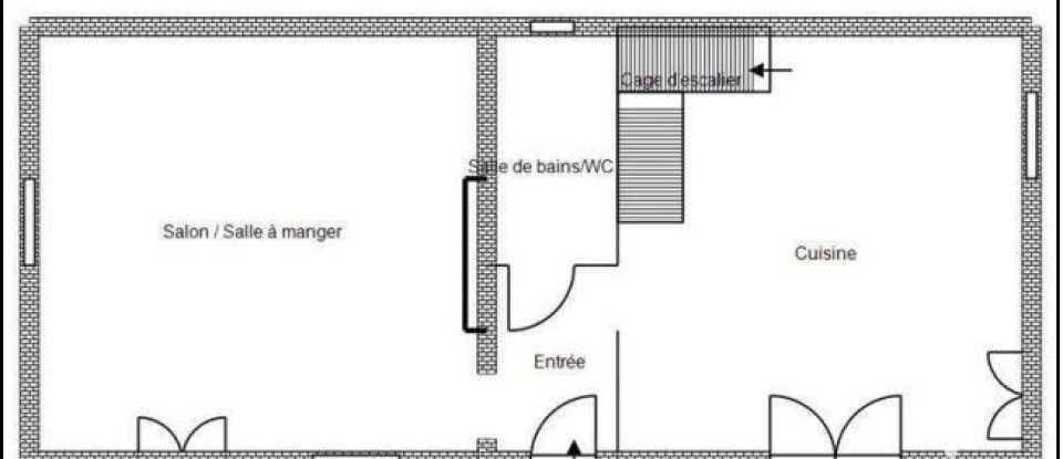 Maison 5 pièces de 77 m² à Tournon-Saint-Martin (36220)