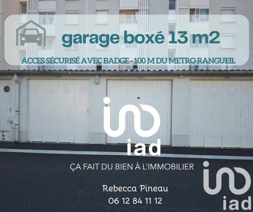 Parking/garage/box de 13 m² à Toulouse (31400)