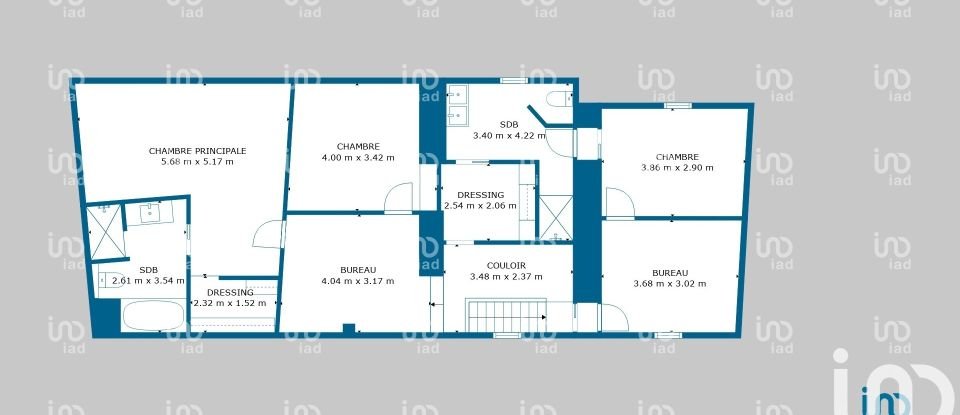 Maison de village 9 pièces de 366 m² à Rillieux-la-Pape (69140)