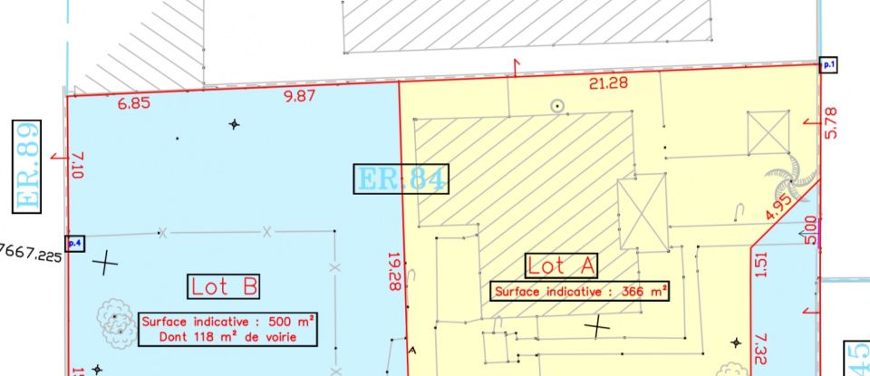 Land of 500 m² in Saint-Paul (97422)