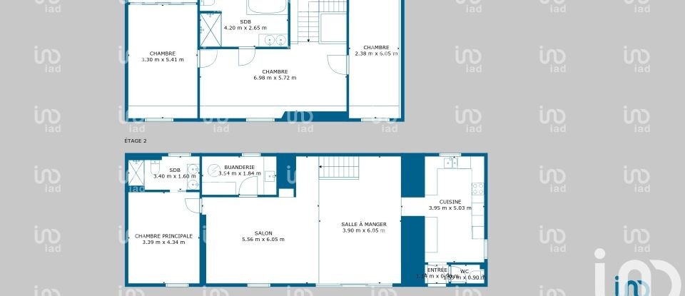 Longère 5 pièces de 140 m² à Gallardon (28320)