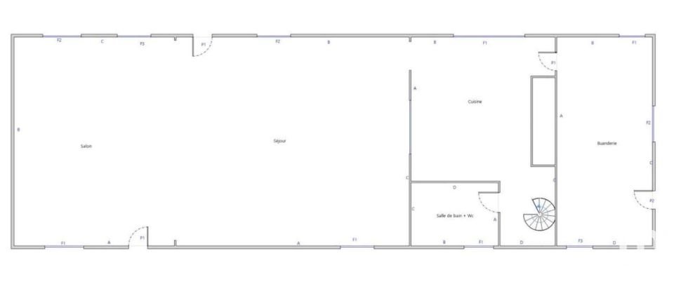 Demeure 9 pièces de 220 m² à Neuillé-Pont-Pierre (37360)