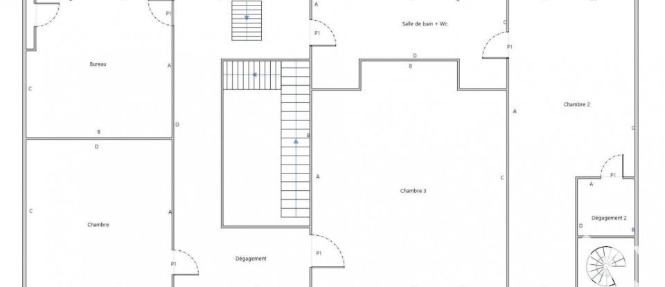 Mansion 9 rooms of 220 m² in Neuillé-Pont-Pierre (37360)