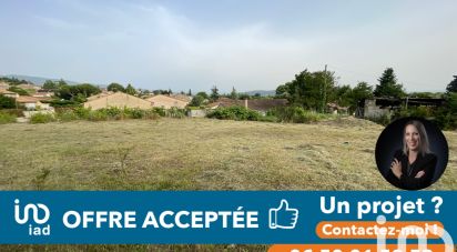 Land of 1,650 m² in Montmeyran (26120)