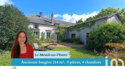 Country house 9 rooms of 214 m² in Mesnil-sur-l'Estrée (27650)