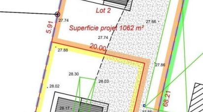 Terrain de 1 062 m² à Saint-Geours-de-Maremne (40230)