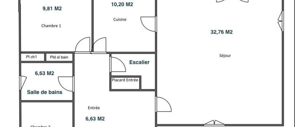 Traditional house 6 rooms of 138 m² in Pornic (44210)