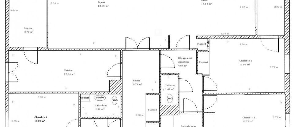 Appartement 5 pièces de 110 m² à Châtenay-Malabry (92290)